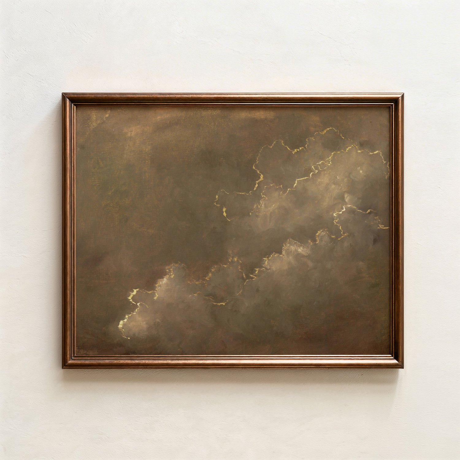 "Brown Clouds" Print